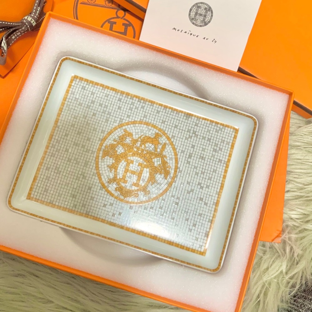 Hermes Mosaique Sushi plate